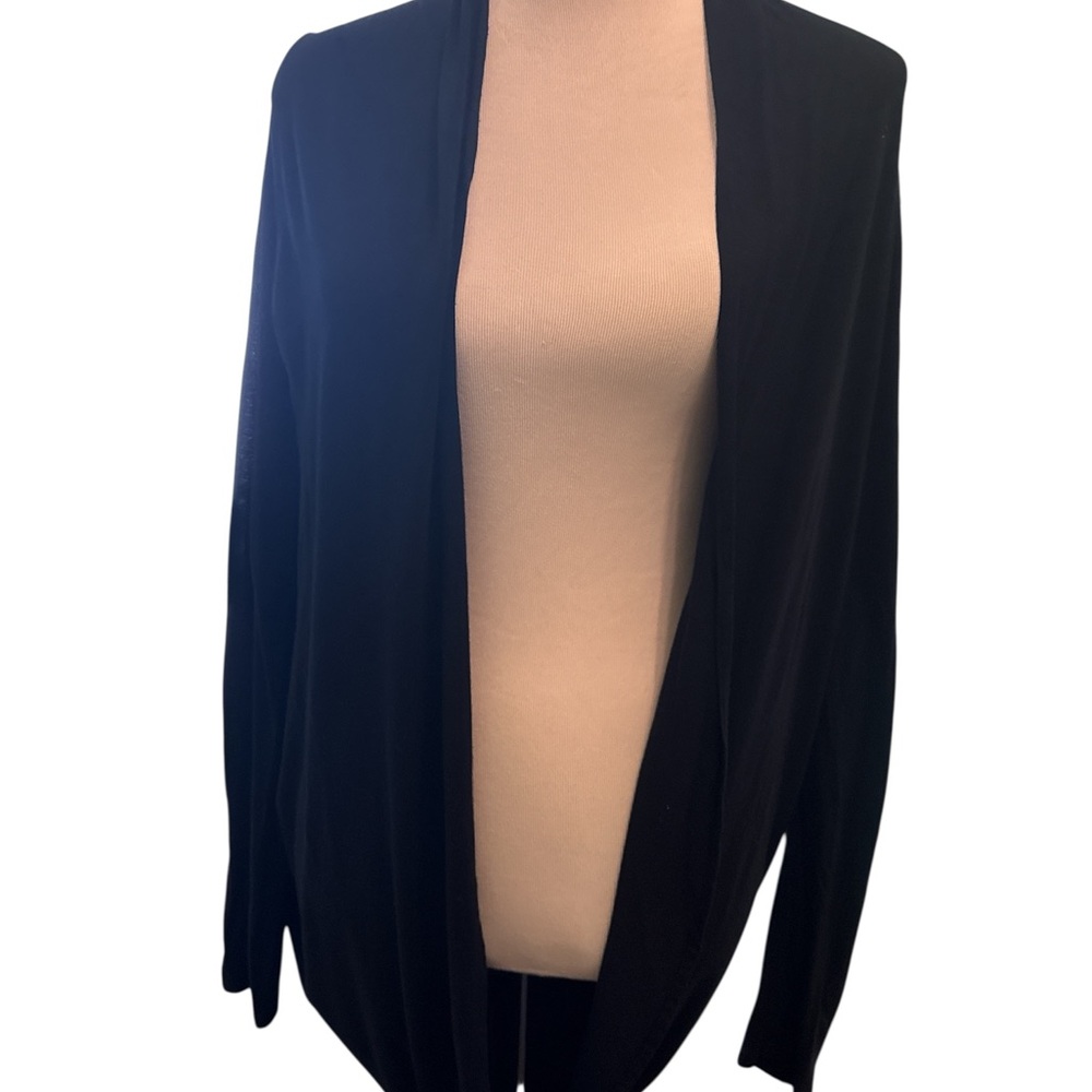 Banana Republic Black Open Cardigan Lightweight Jacket